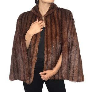 Vintage Cain Sloan Co. Nashville Fur Cape